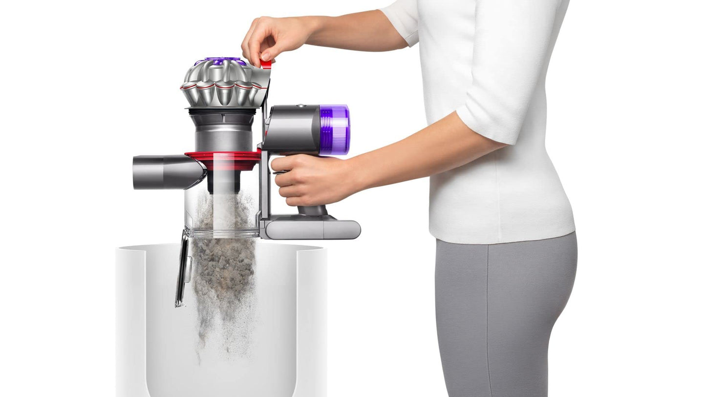 Dyson V8™ Advanced Cordless Stick Vacuum Cleaner, Powerful Suction, Lightweight, Silver/Nickel
